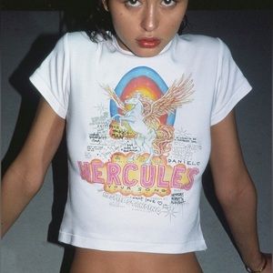 Realisation Par Hércules graphic baby tee